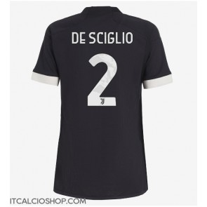 Juventus Mattia De Sciglio #2 Terza Maglia Femmina 2023-24 Manica Corta